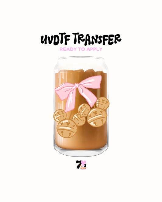 Magical bows pink - UVDTF Decal