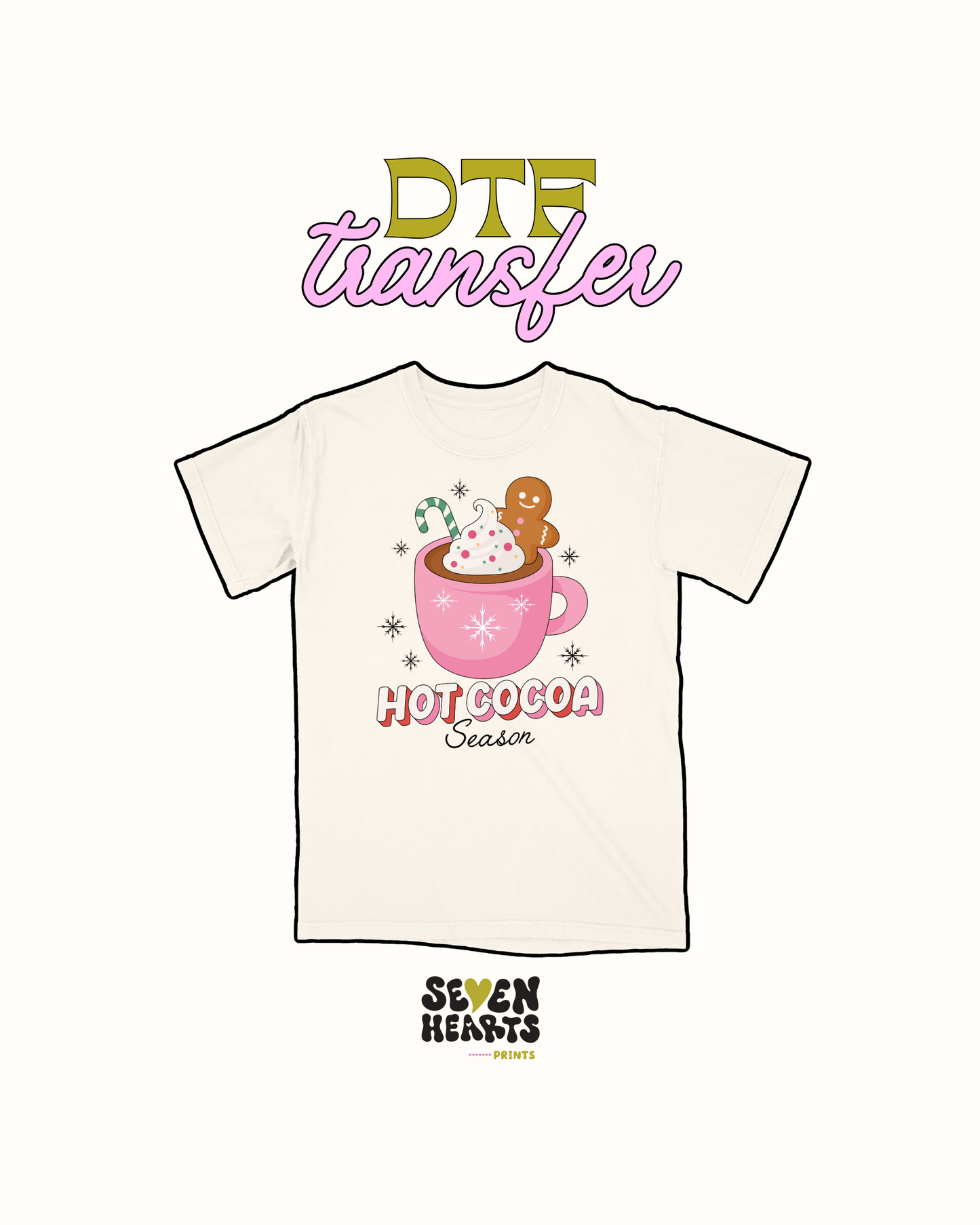 hot cocoa - DTF Transfer