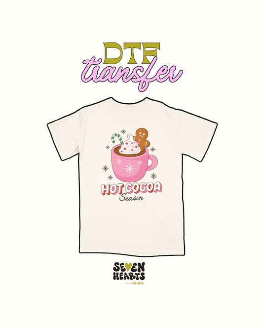 hot cocoa - DTF Transfer