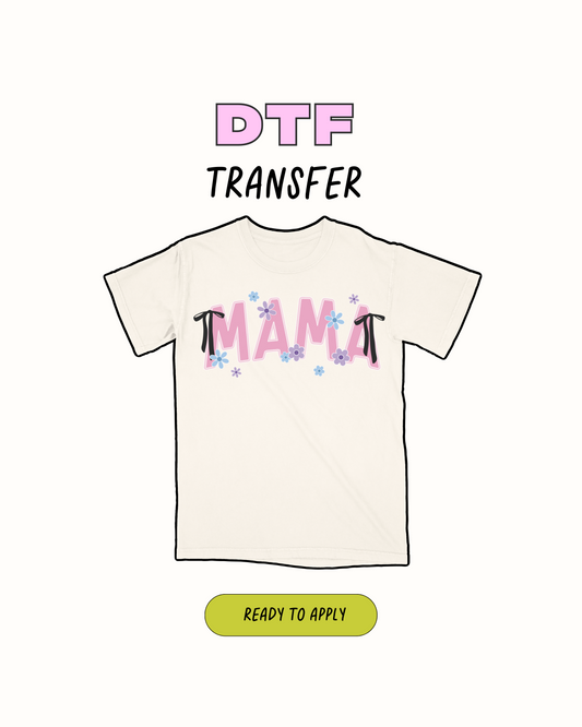 Mamá (reverencia) - Transferencia DTF