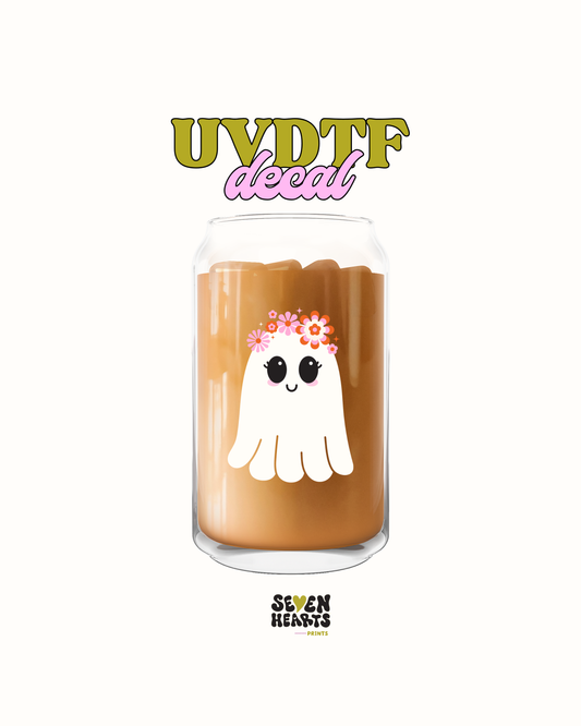 Cute ghost - UV DTF