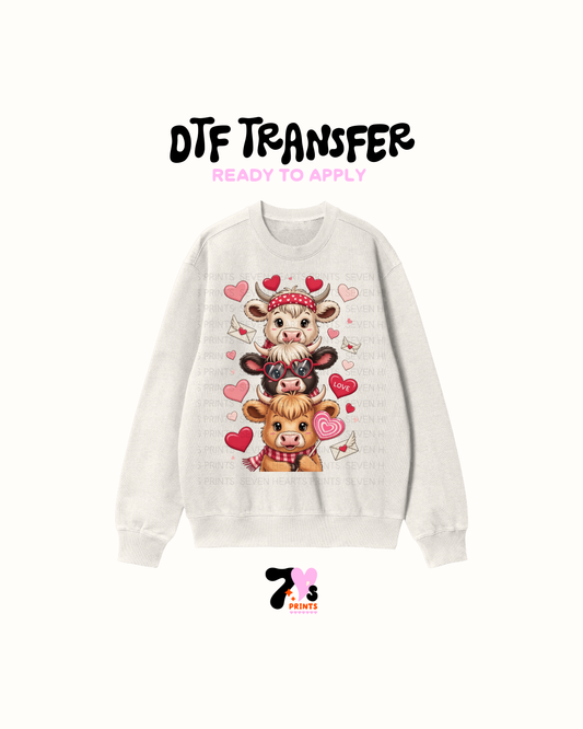 Little Cute Cows - DTF Transfers