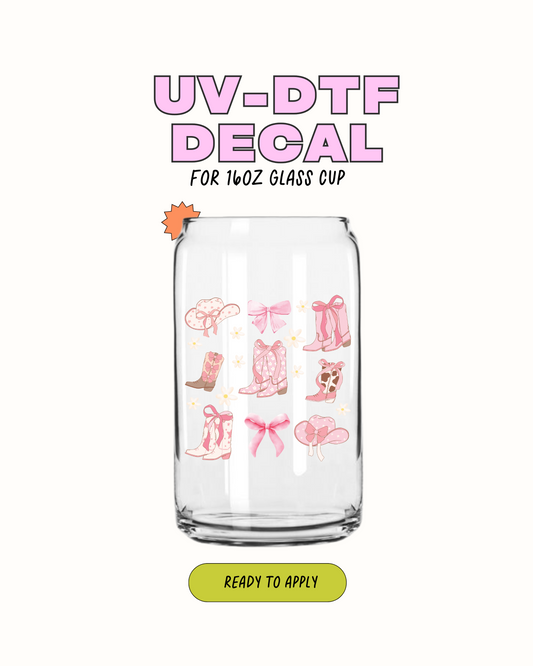 Cowgirl boots - UVDTF