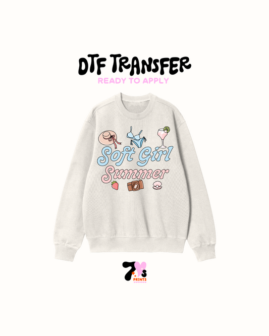Soft girl Summer - DTF Transfer