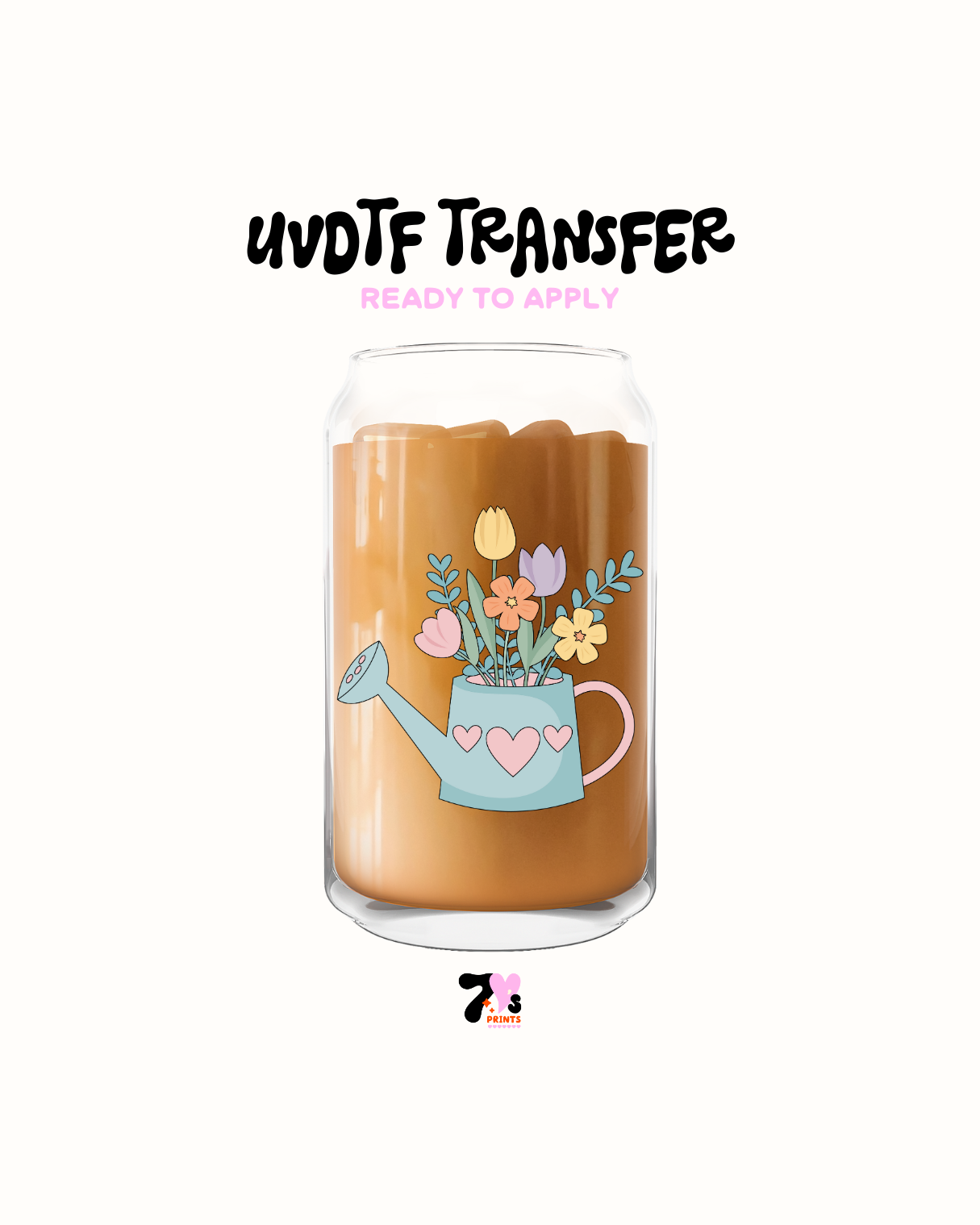 Flowers gardens - UVDTF Decal