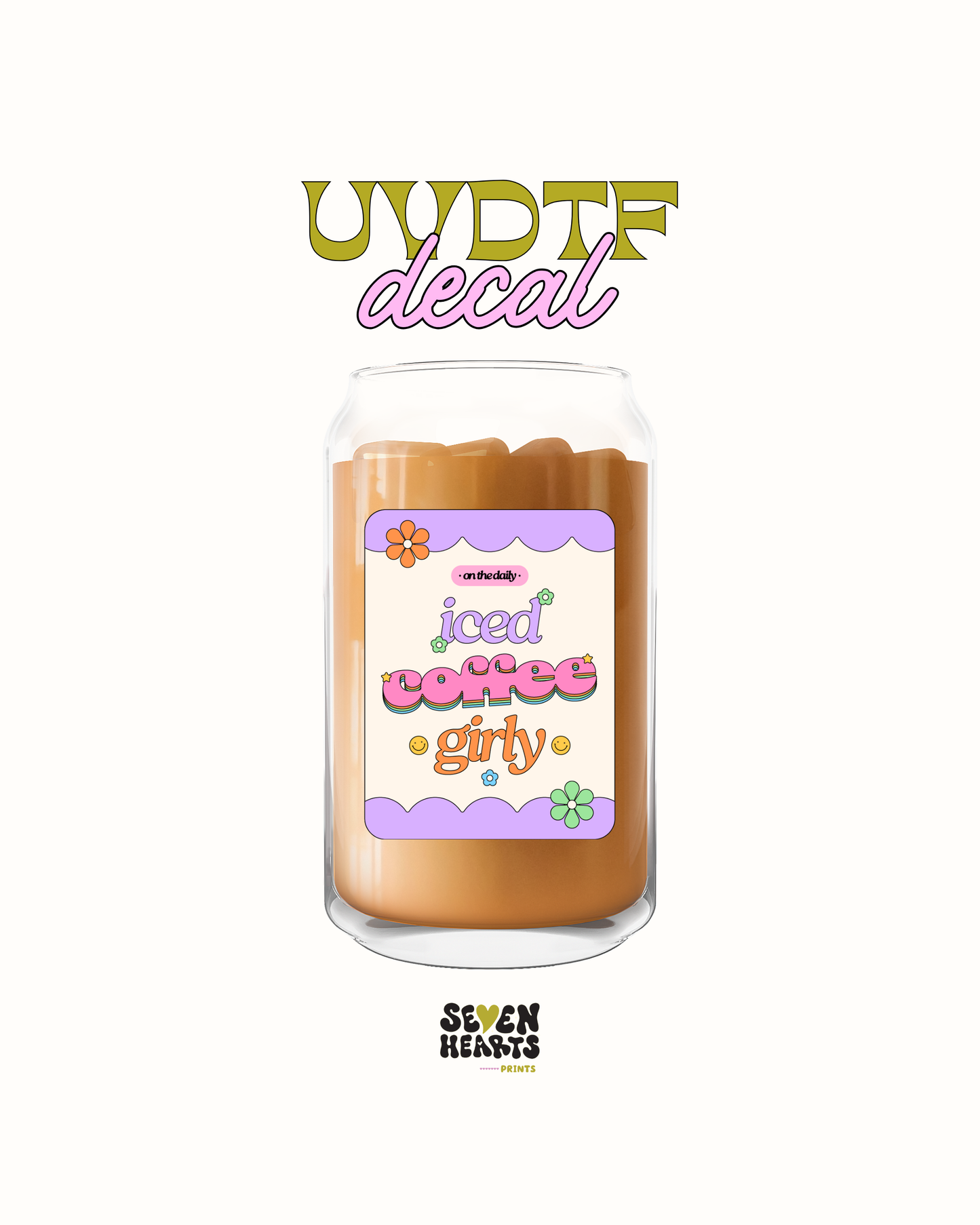 Ice coffee Girly - UVDTF