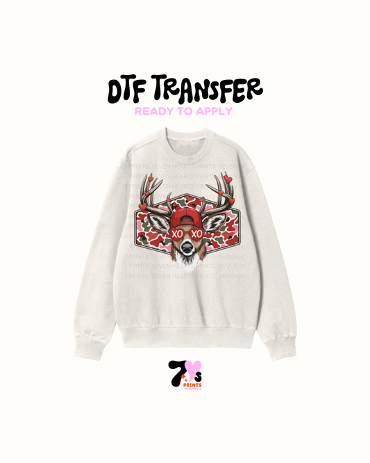 Deer valentine- DTF Transfers