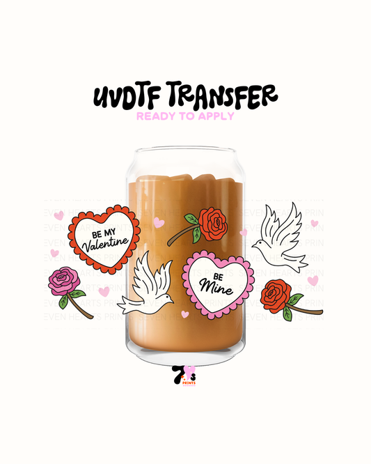 Be mine Valentine - UVDTF Wrap
