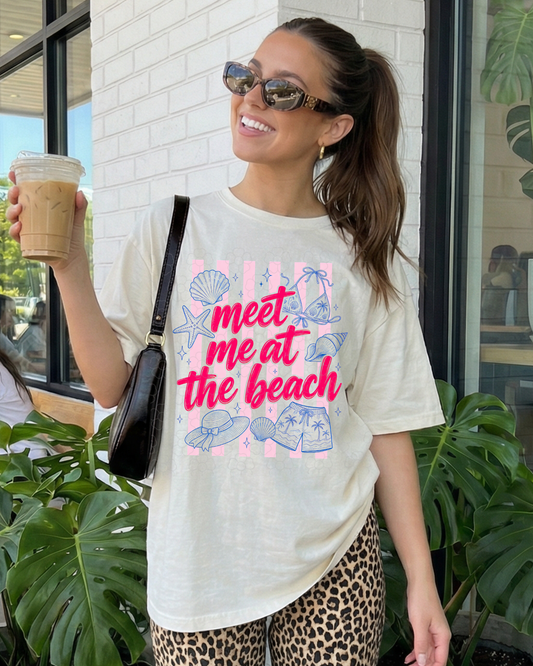 Meet me at the beach - DTF Transfers