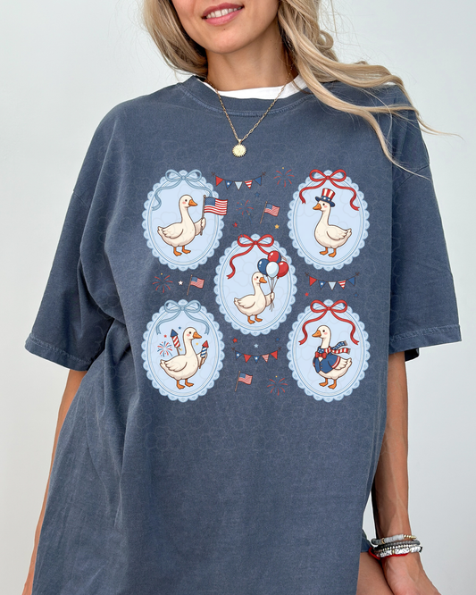 Fourth of July goose - DTF Transfers