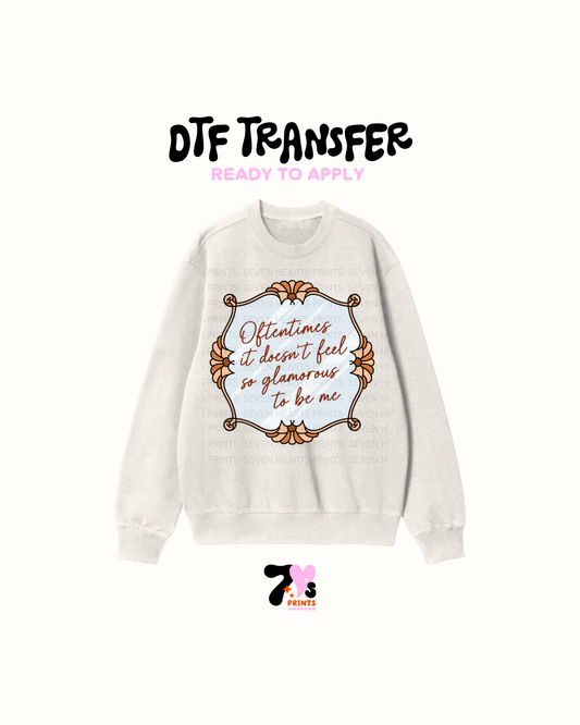 So Glamorous - DTF Transfers