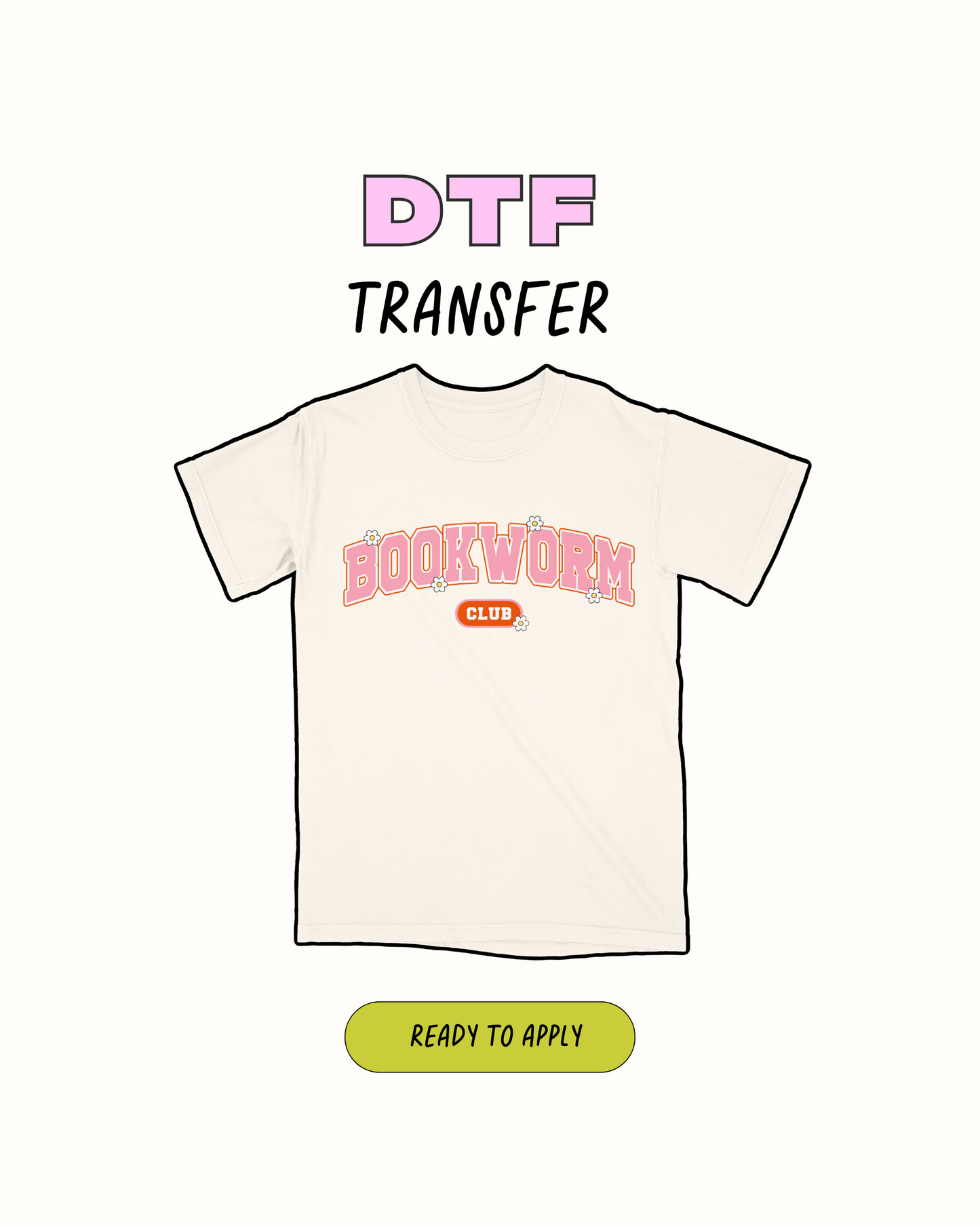 Bookworkm - Transferencia DTF