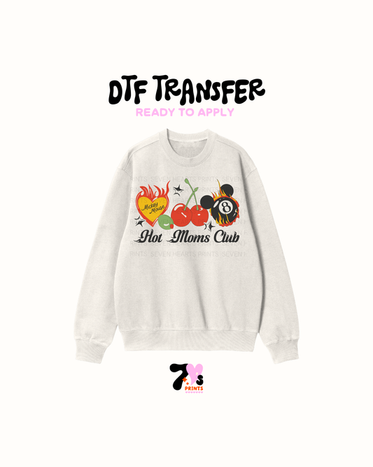 Hot moms club - DTF Transfers