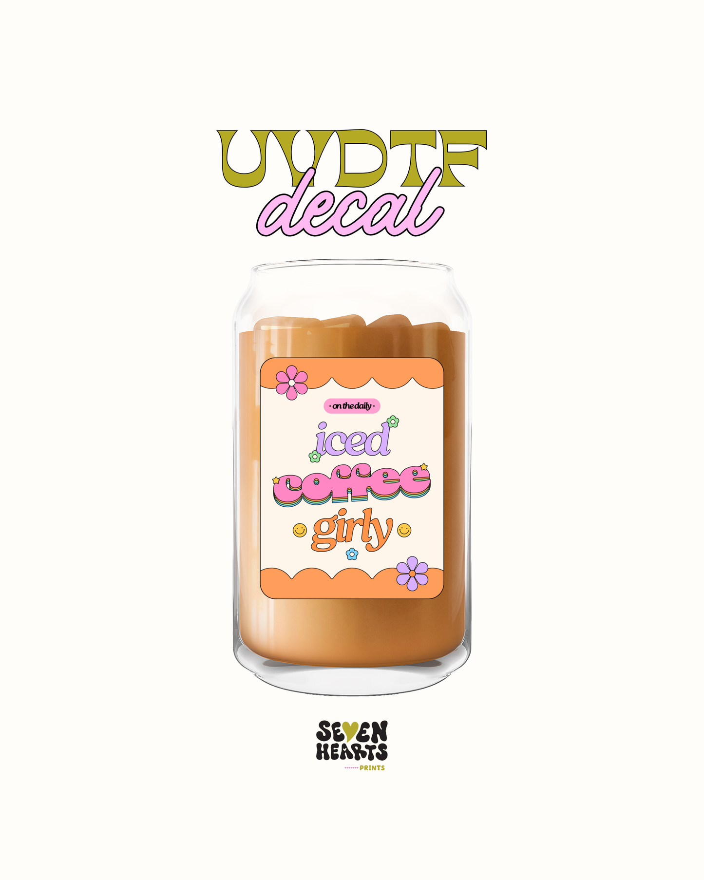 Ice coffee Girly - UVDTF