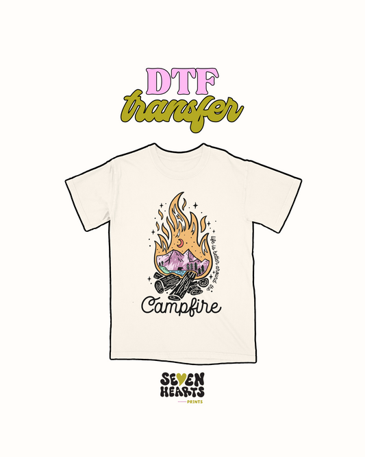 Campfire - DTF Transfer