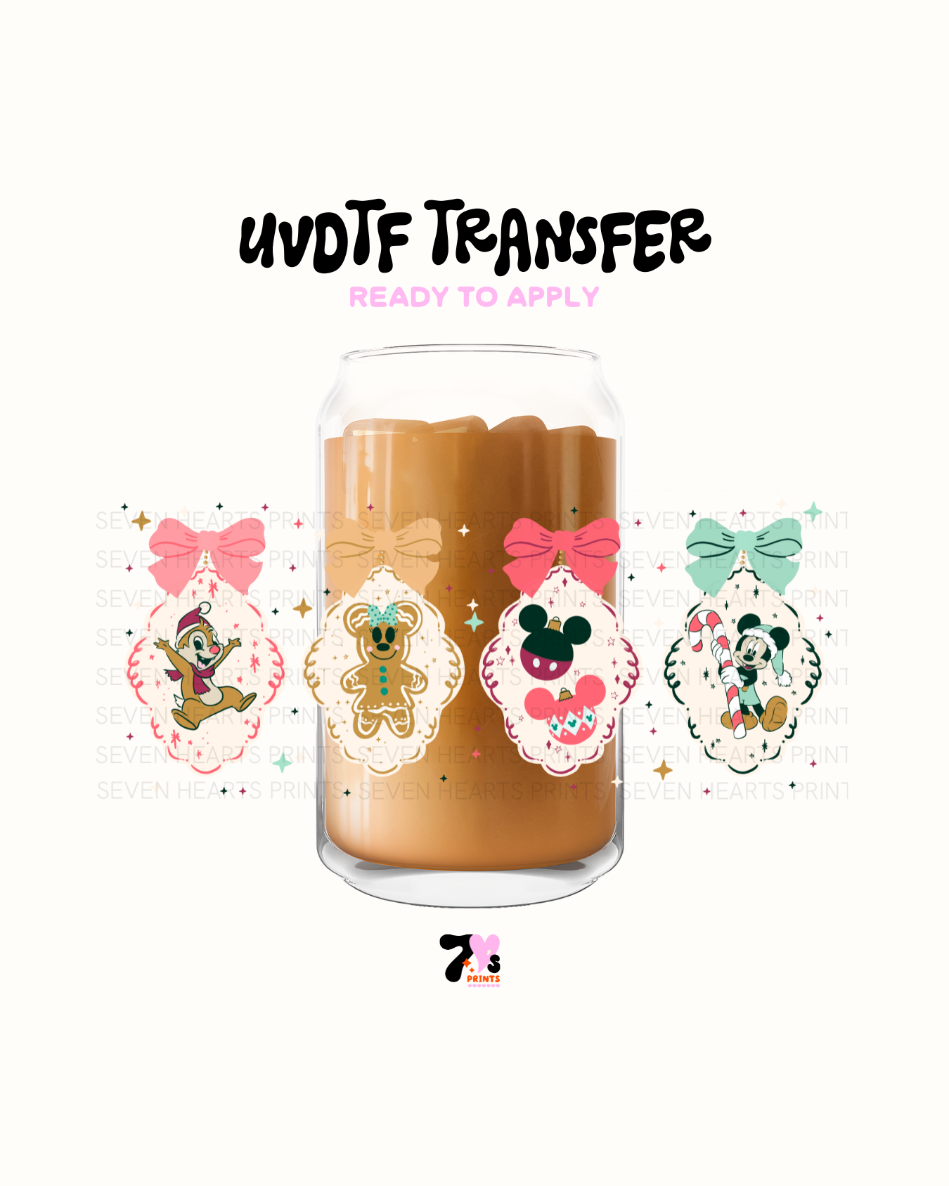 Magical friends and bows - UVDTF Wraps