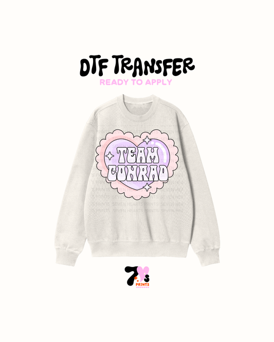 Team conrad - DTF Transfer