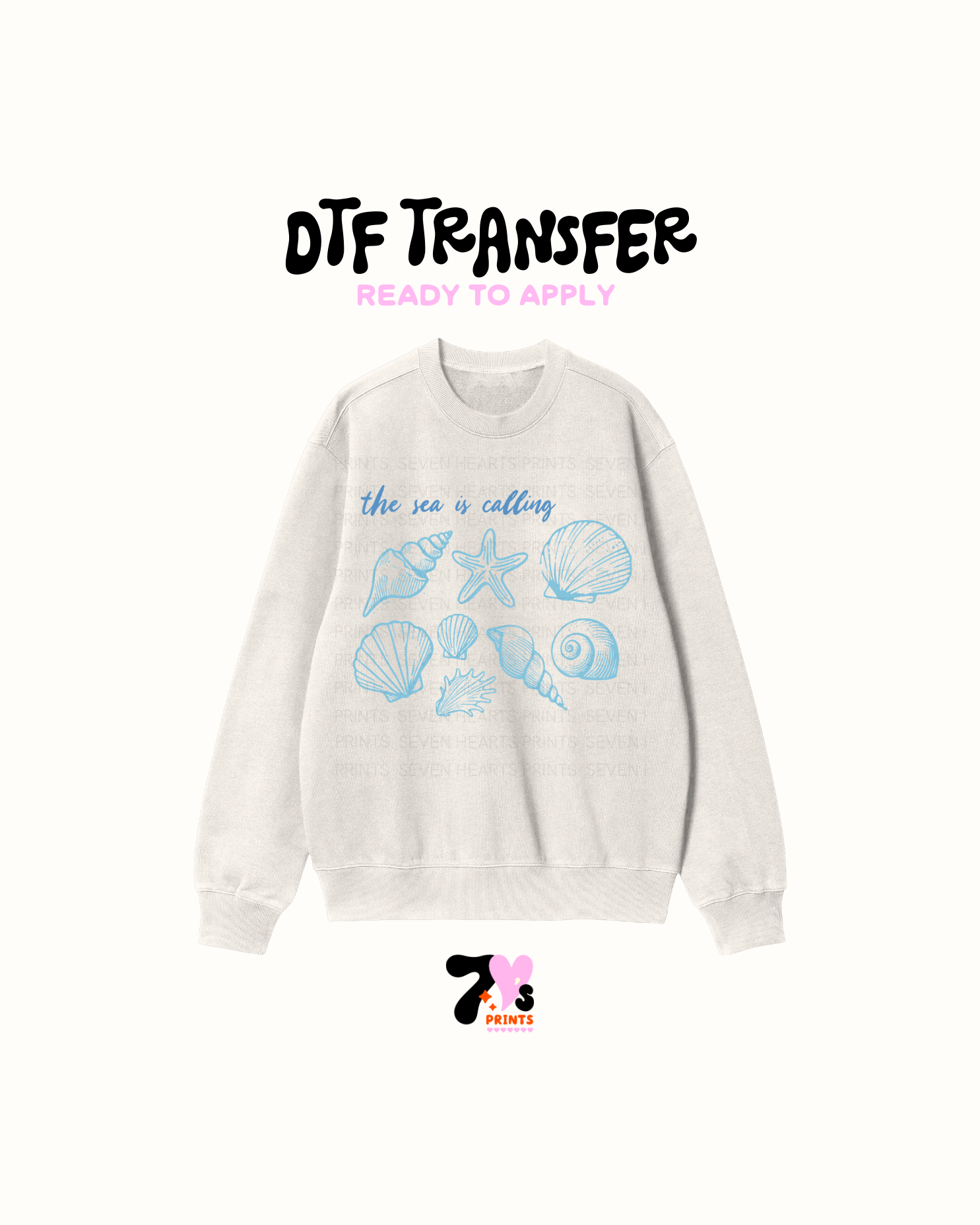 The sea is calling- DTF Transfers
