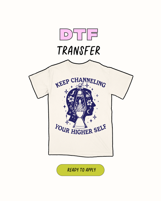 Keep challenging yourself - DTF Transfer