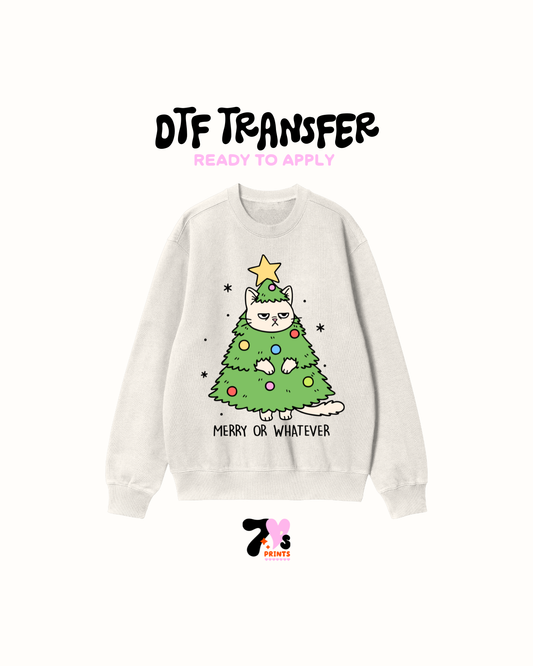 Merry or whatever -  DTF Transfers