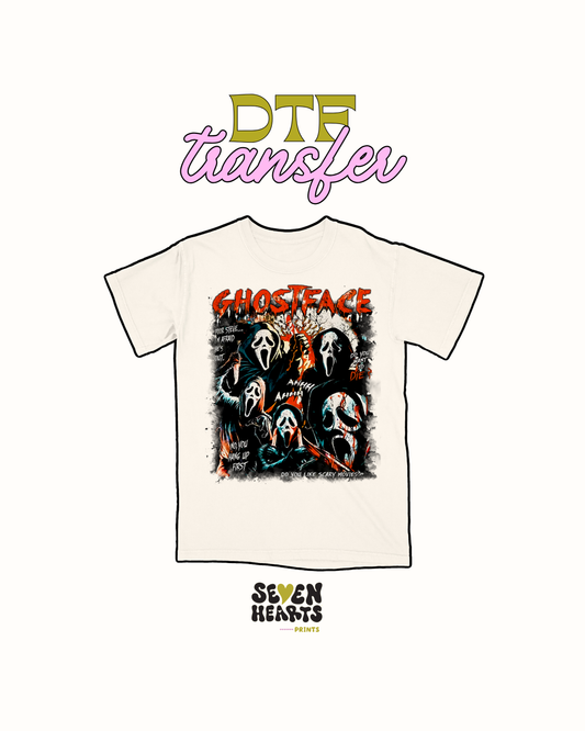 Ghostface - DTF Transfer