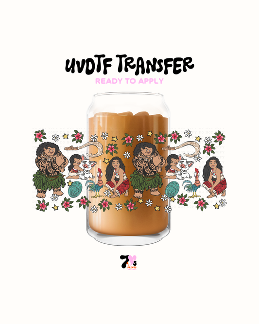 Water Princess - UVDTF Wrap
