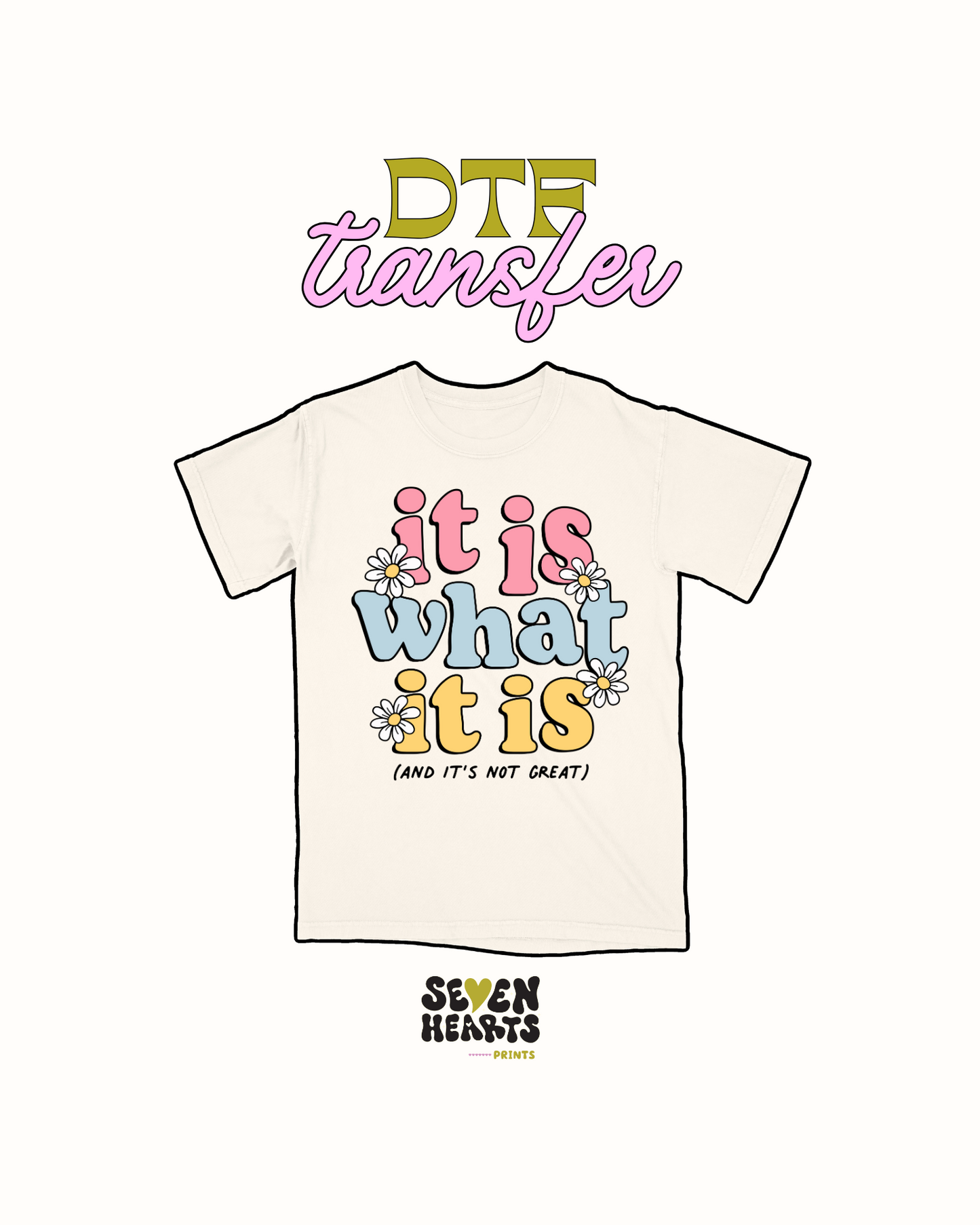 It is what it is - DTF Transfer