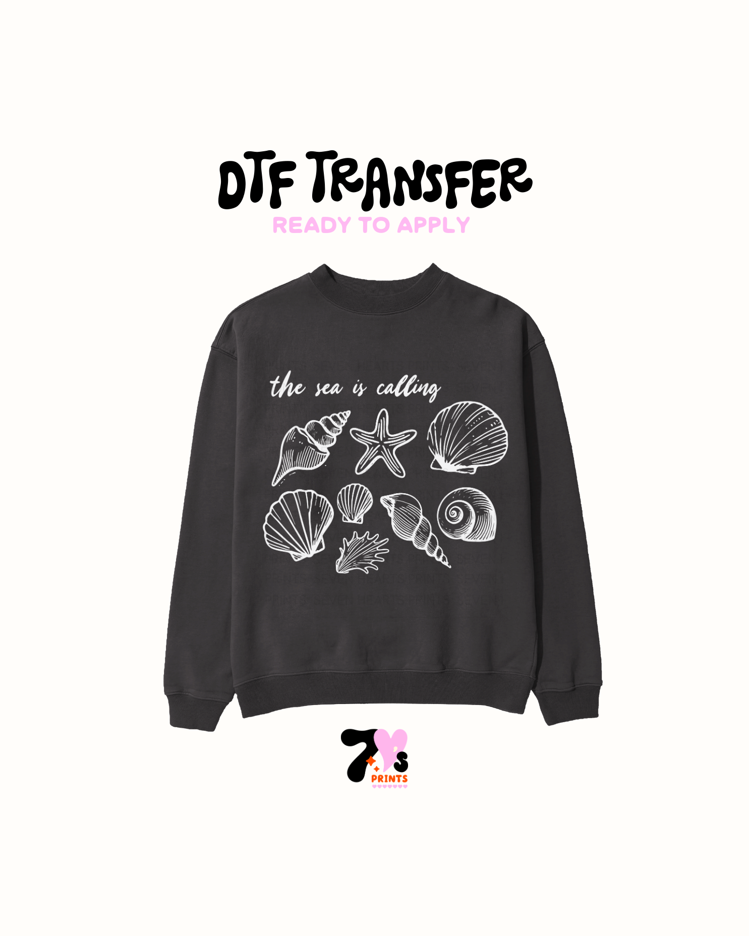 The sea is calling- DTF Transfers