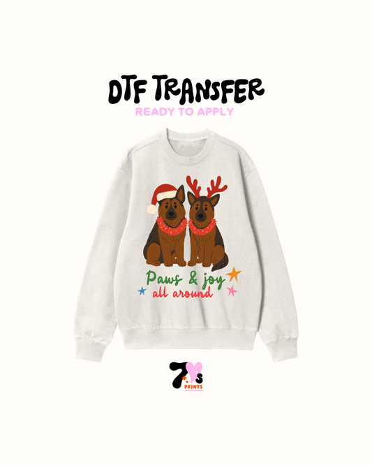 Paws and joys -  DTF Transfers