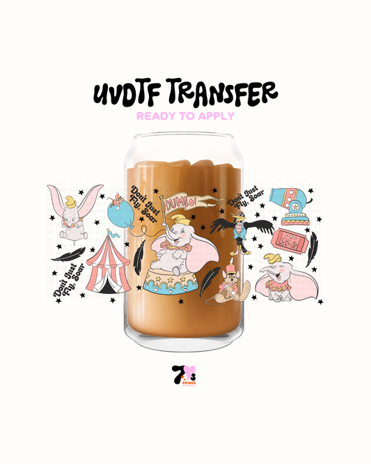 Cute Elephant - UVDTF Wrap