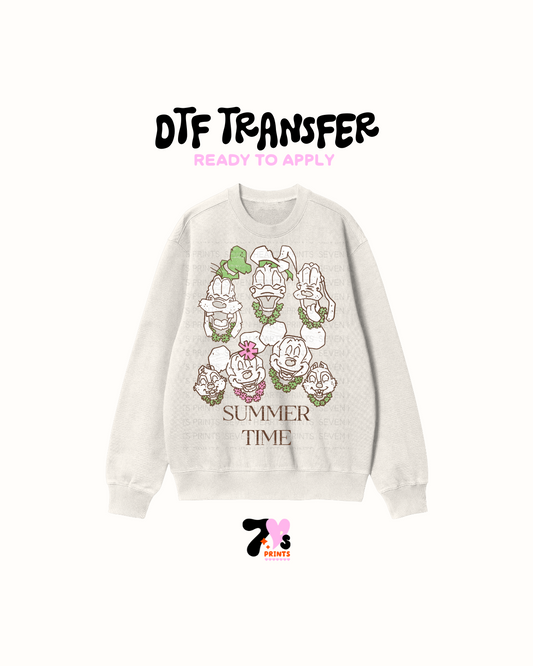 Summertime- DTF Transfer
