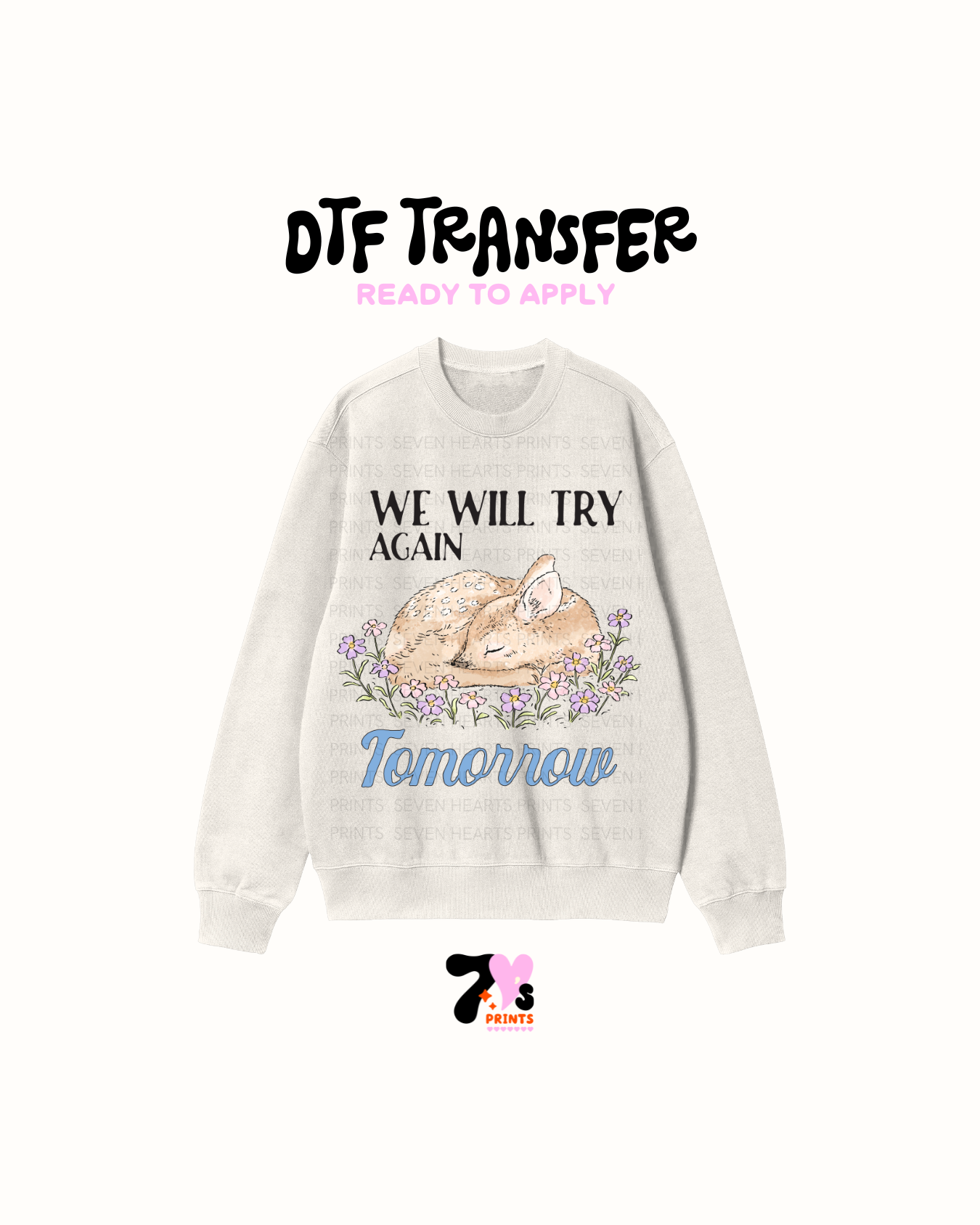 We will try again - DTF Transfers