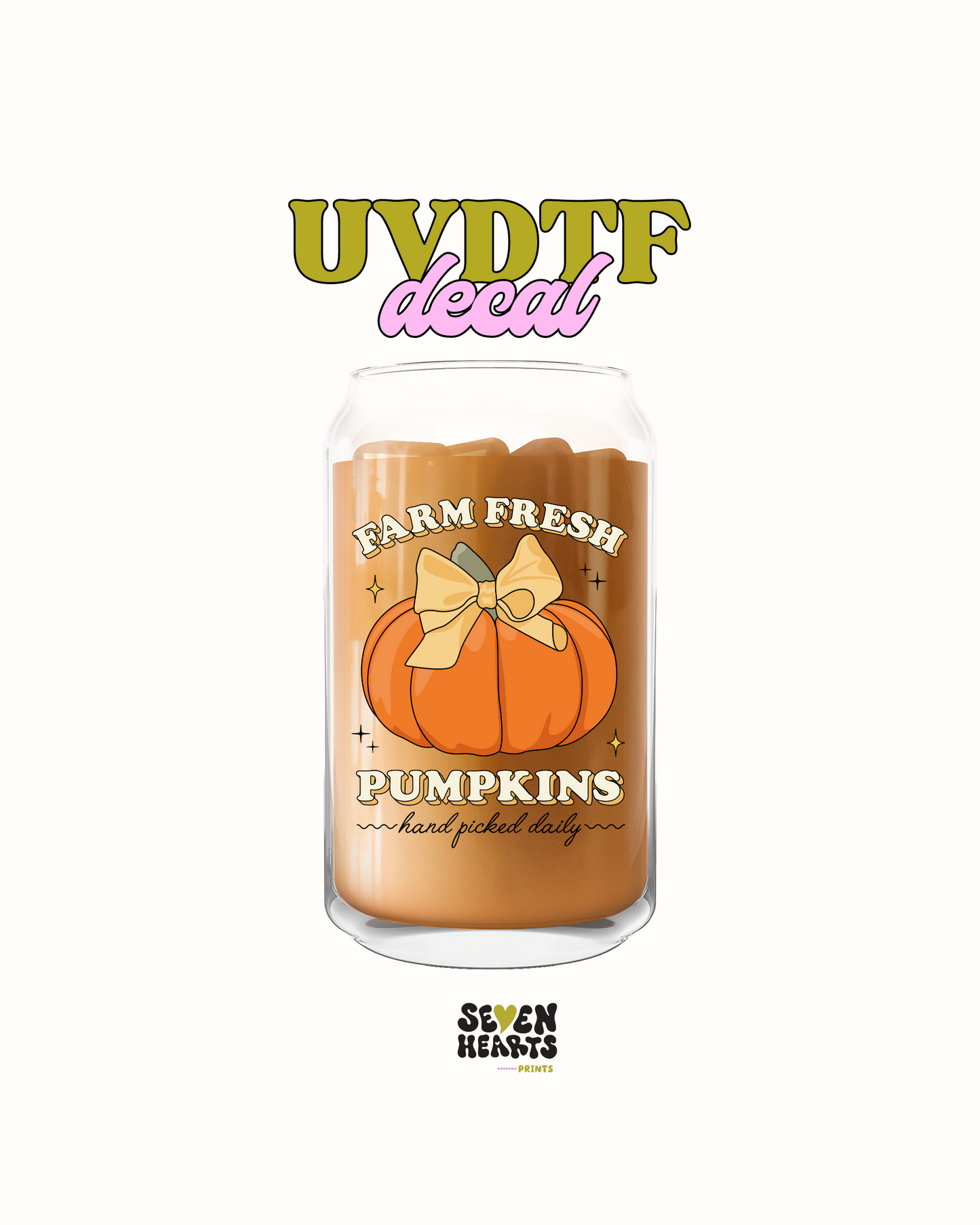 Farm fresh pumpkins - UV DTF