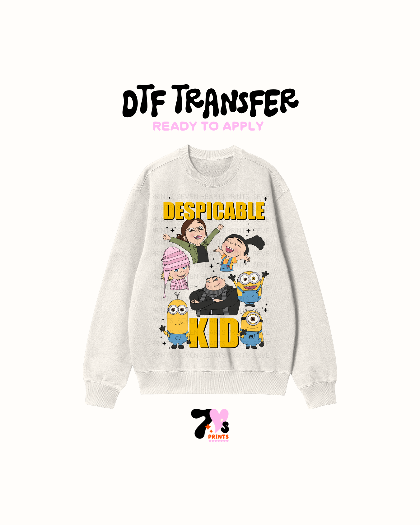 Despicable Kid - DTF Transfers