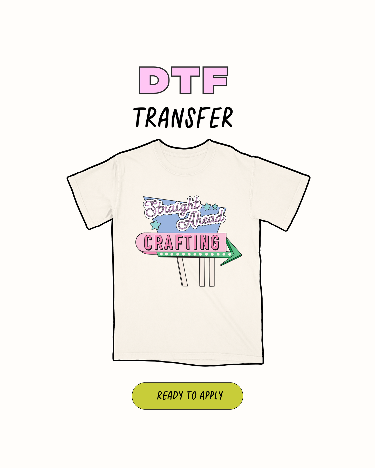 De frente (elaboración) - Transferencia DTF