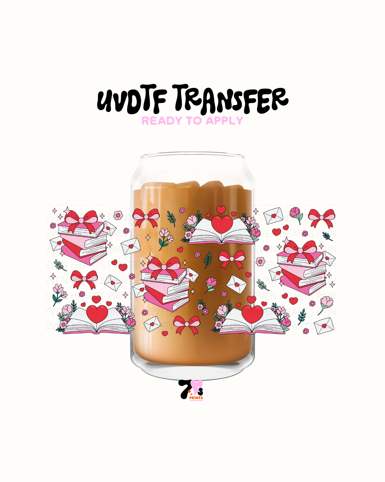 Love books - UVDTF Wrap
