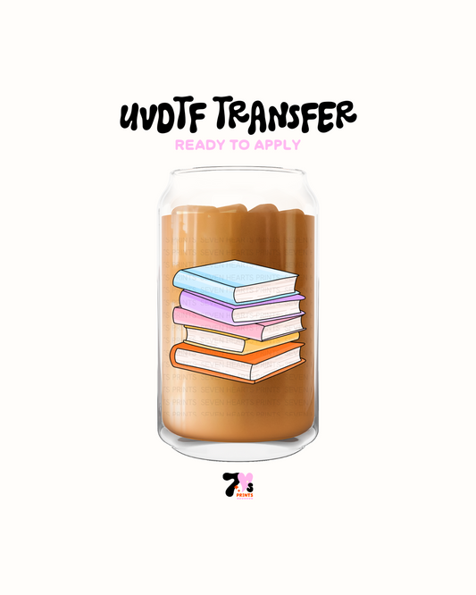 Books - UVDTF Decal