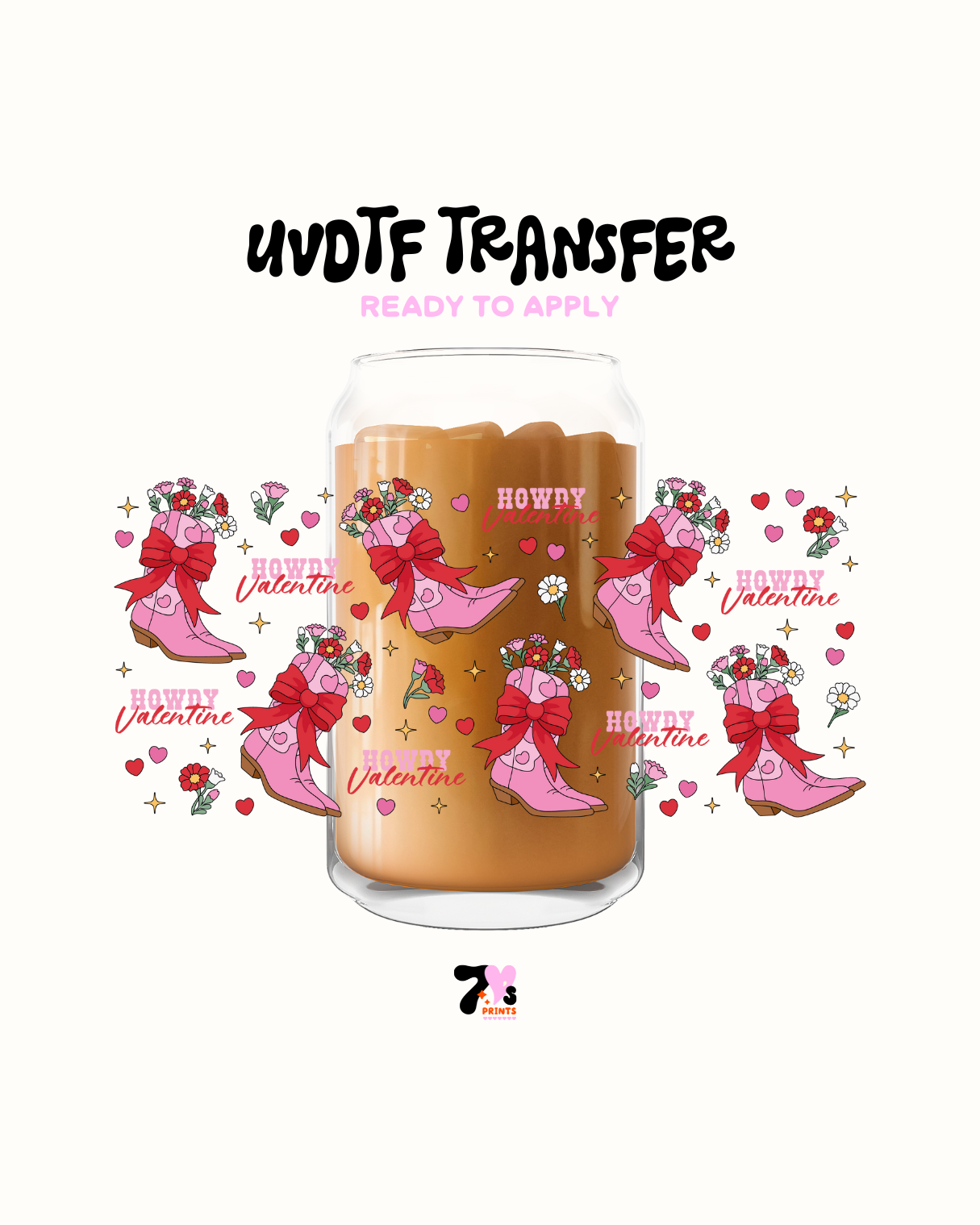 Howdy Valentine - UVDTF Wrap