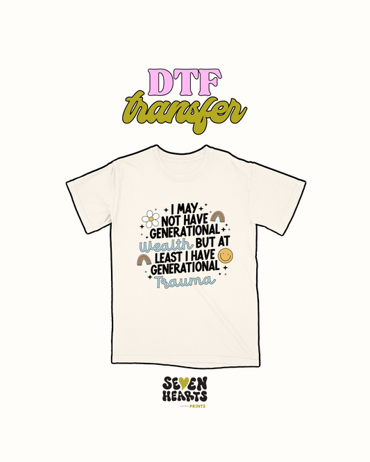 Trauma - DTF Transfer