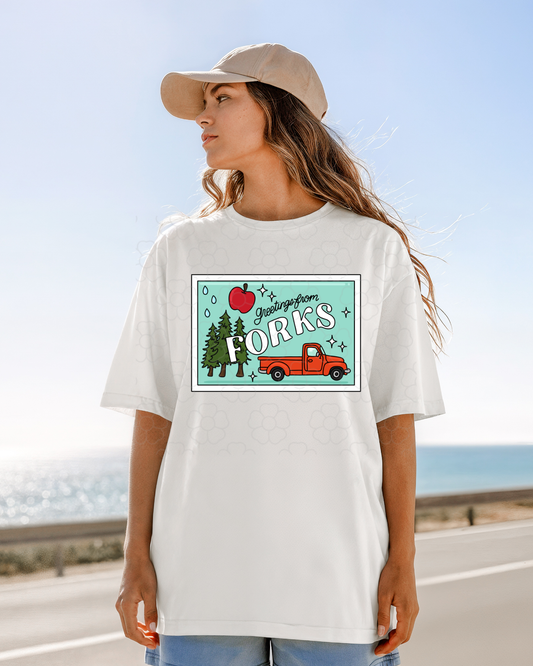 Greetings from forks - DTF Transfers