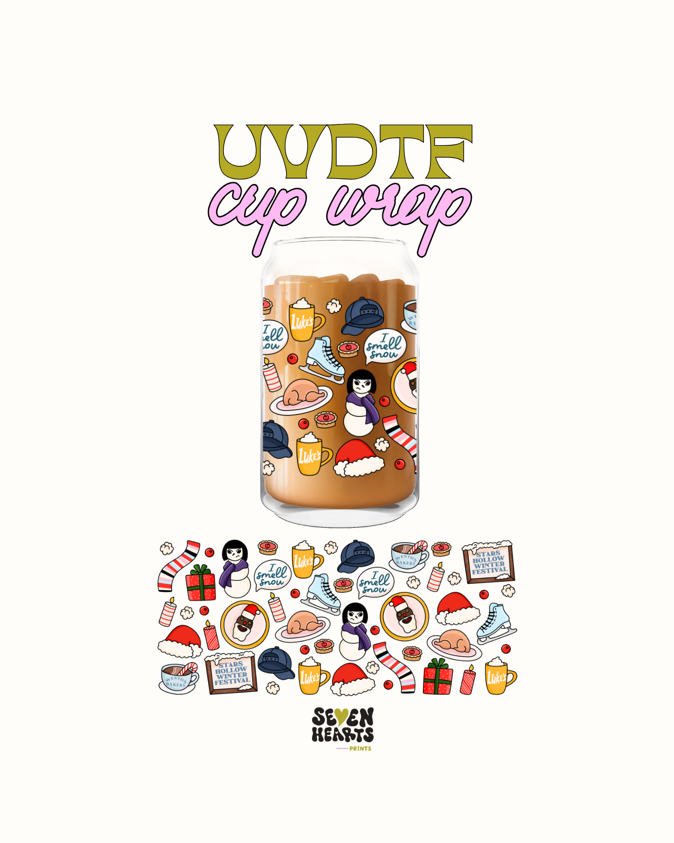 Winter festival - UVDTF Wrap