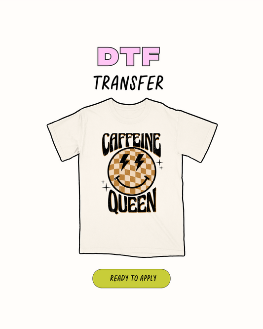 reina de la cafeína - Transferencia DTF