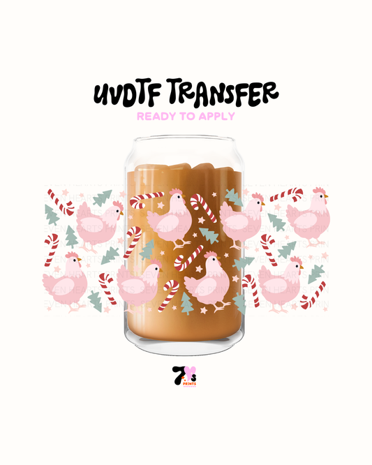 Candicanes chickens - UVDTF Wraps