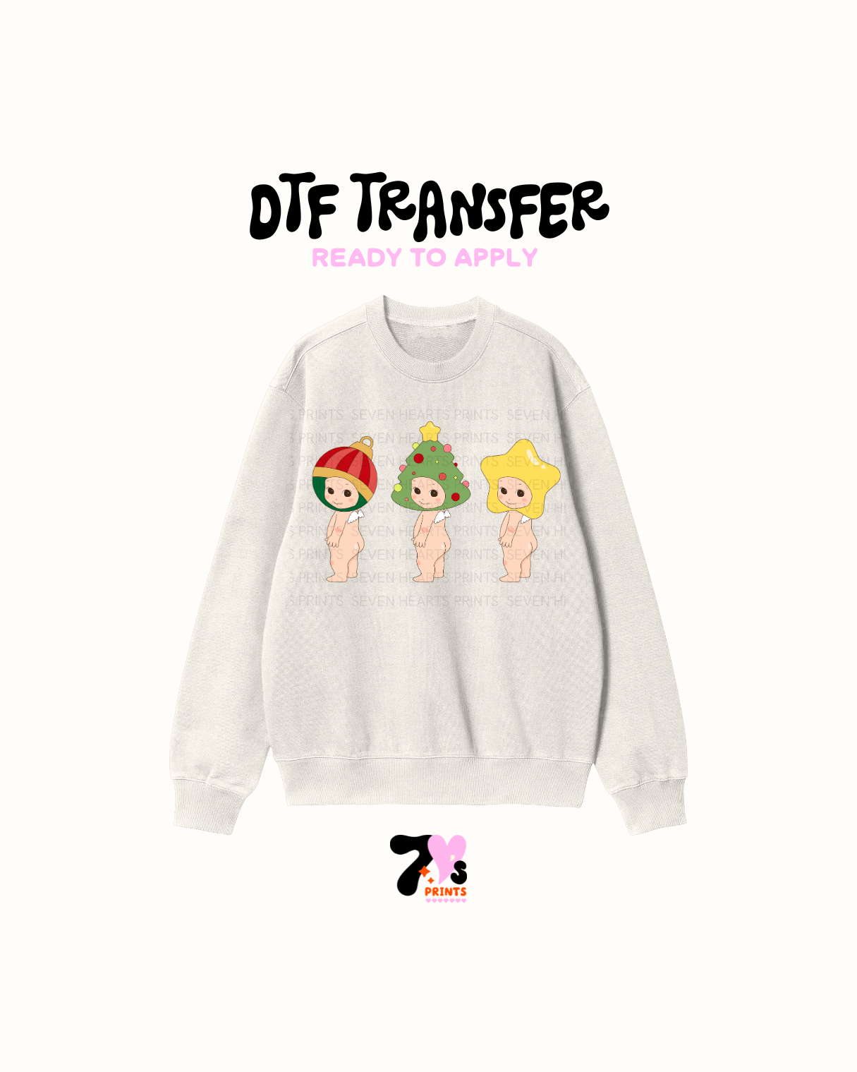 Xmas Angels - DTF Transfers
