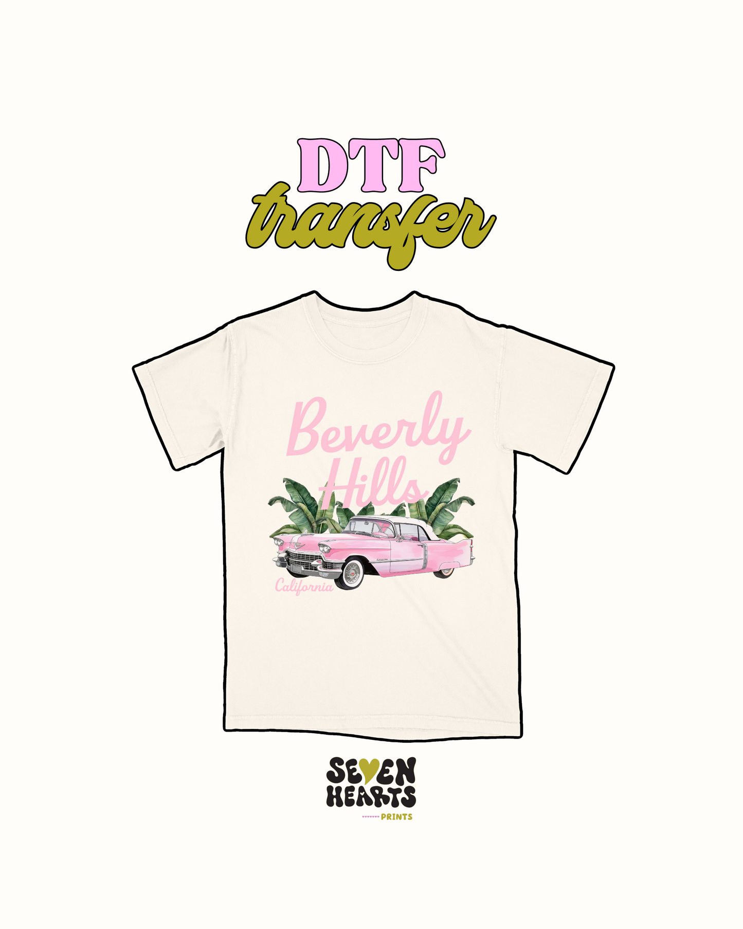 Berverly Hills - DTF Transfer