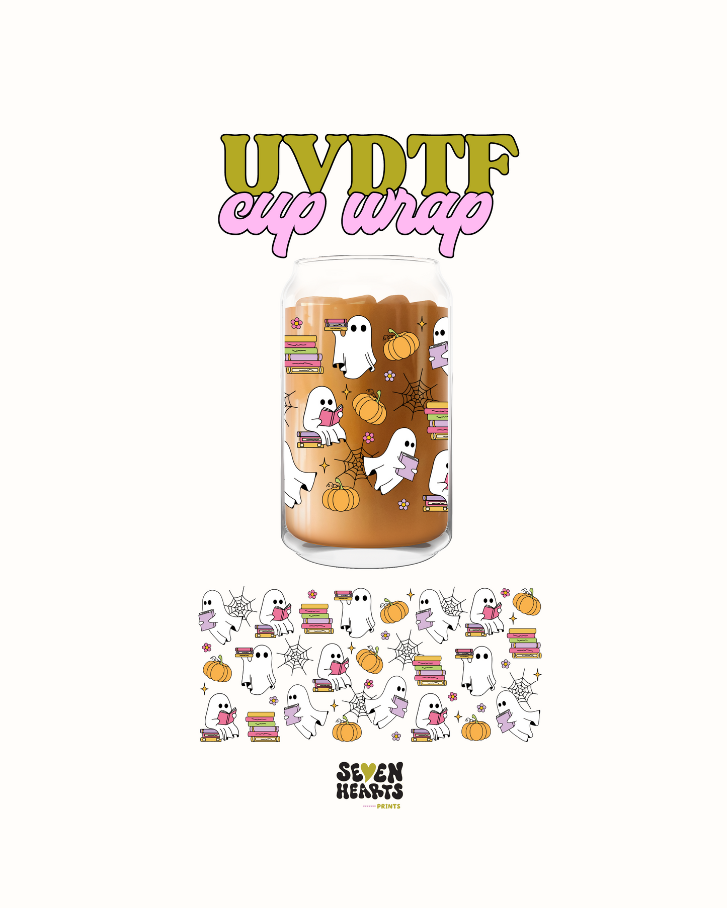 Libros espeluznantes - UV DTF