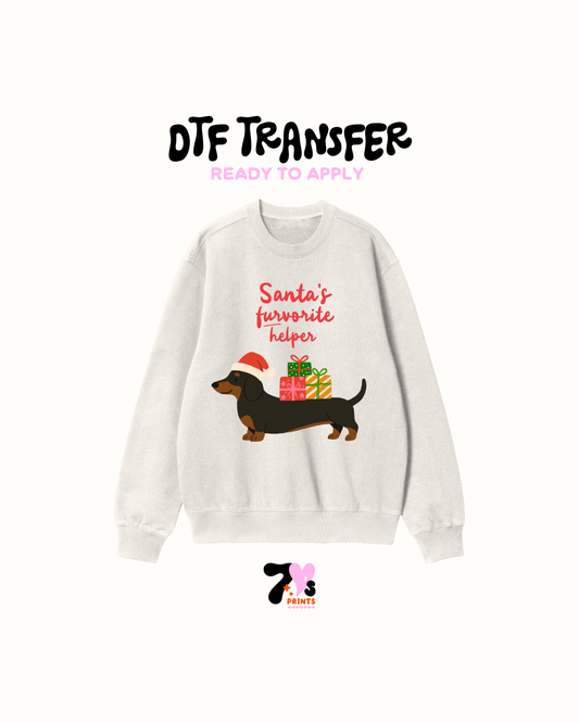 Santa favorite helper -  DTF Transfers