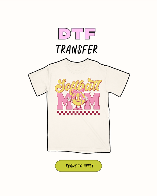 Softball mom - DTF Transfer