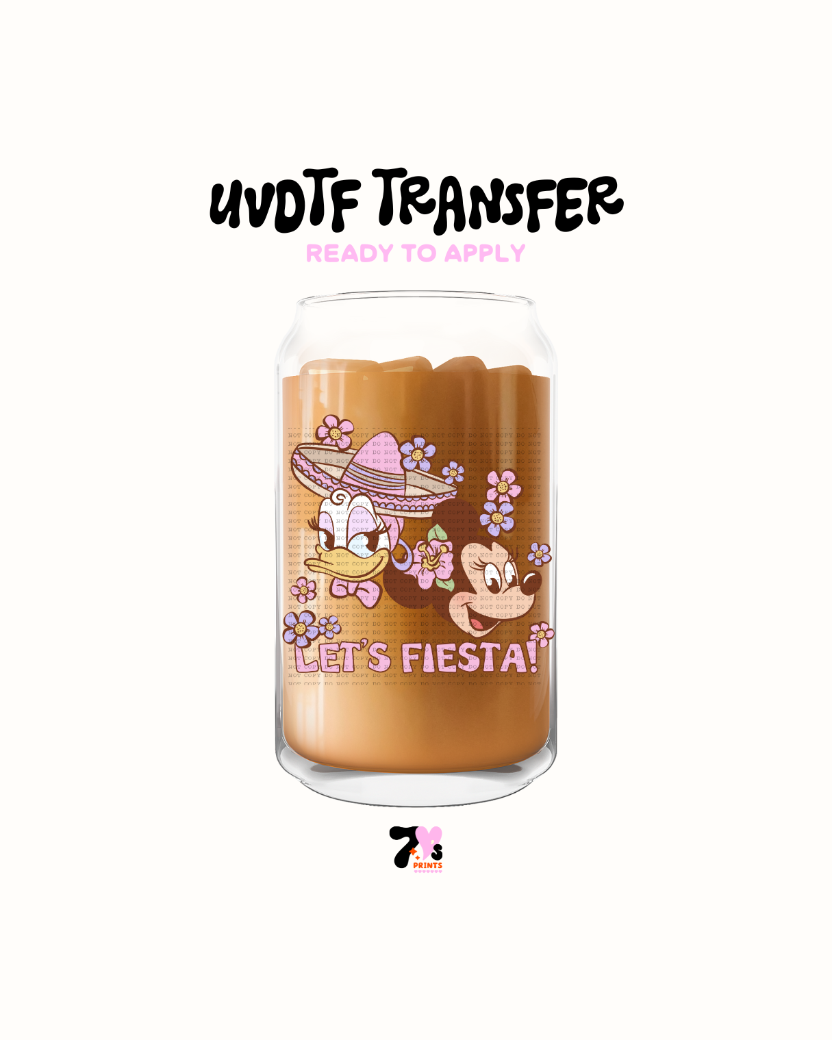 Let's Fiesta - UVDTF Decal