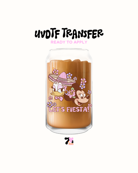 Let's Fiesta - UVDTF Decal